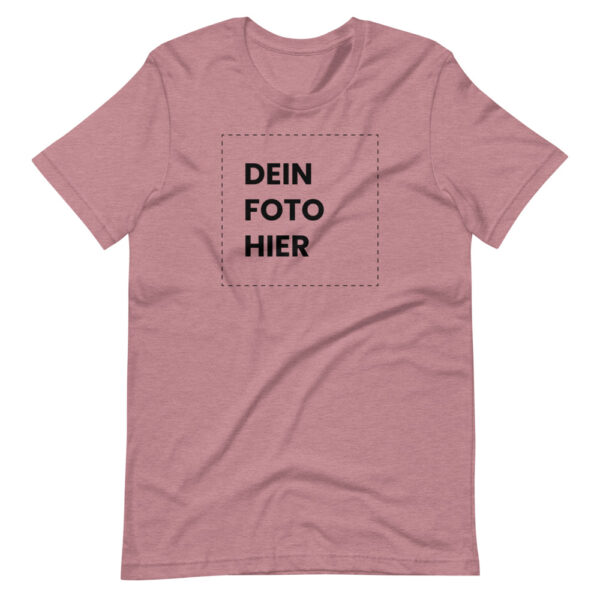 Unisex-T-Shirt “Dein Foto hier”